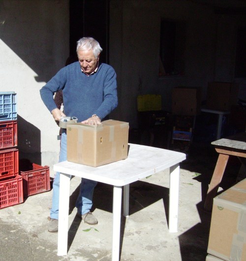 Chiusura delle scatole